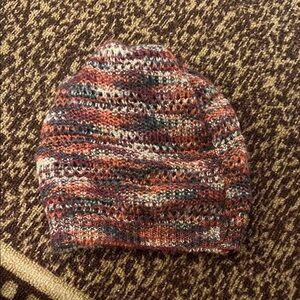 Multicolor Knit Beanie